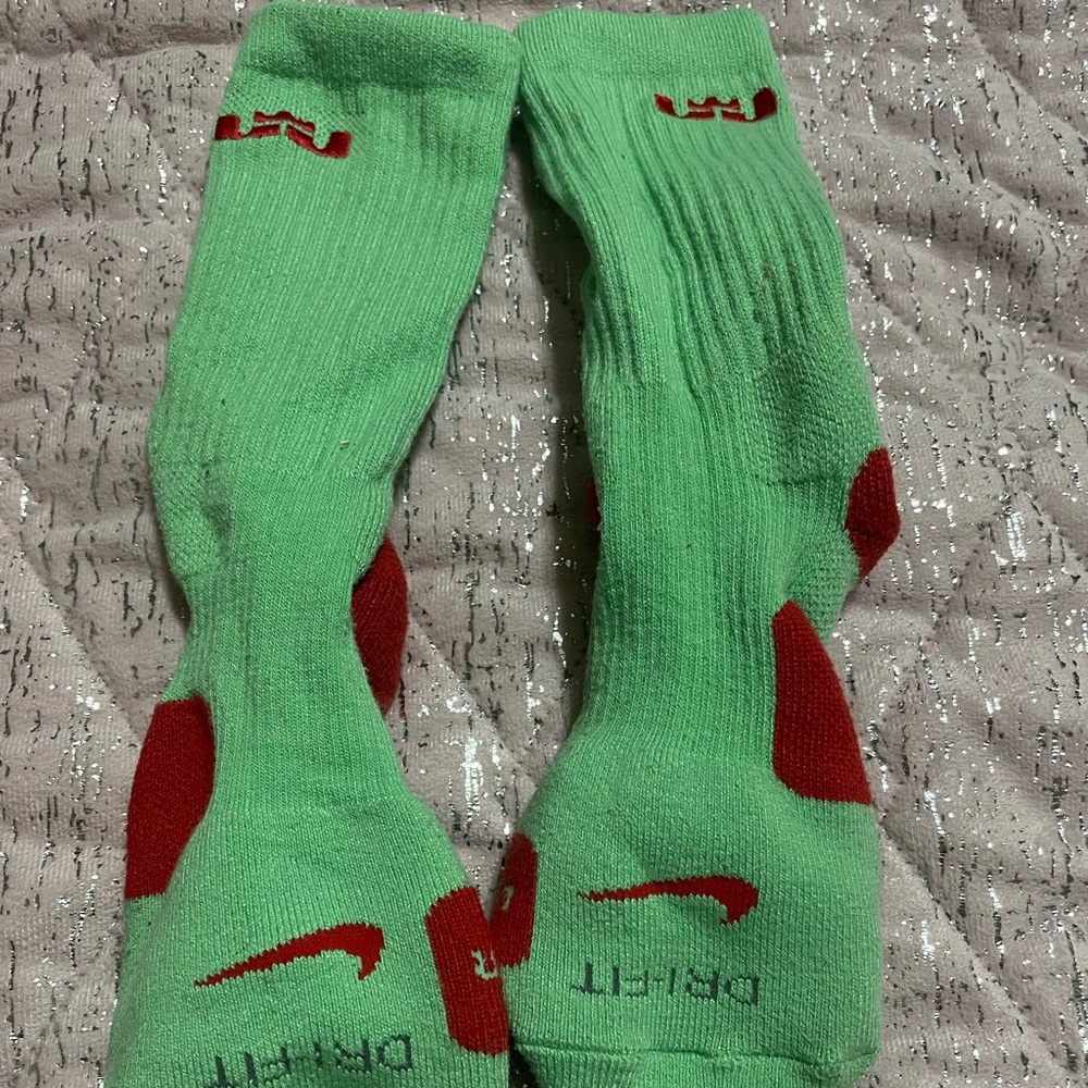 Nike socks.
